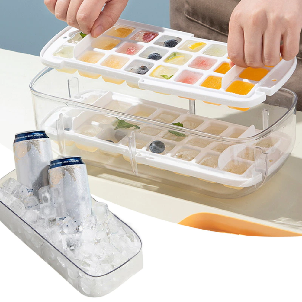 Molde Tipo Bandeja para Cubos de Hielo - Imagen 4