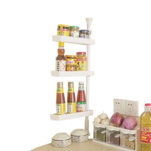 Estante Organizador Giratorio de Especias 3 Niveles para Cocina