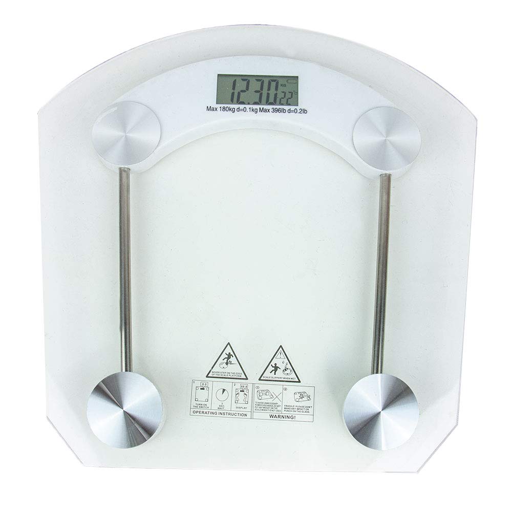 Balanza Digital 180kg-Transparente para tu hogar - Imagen 3