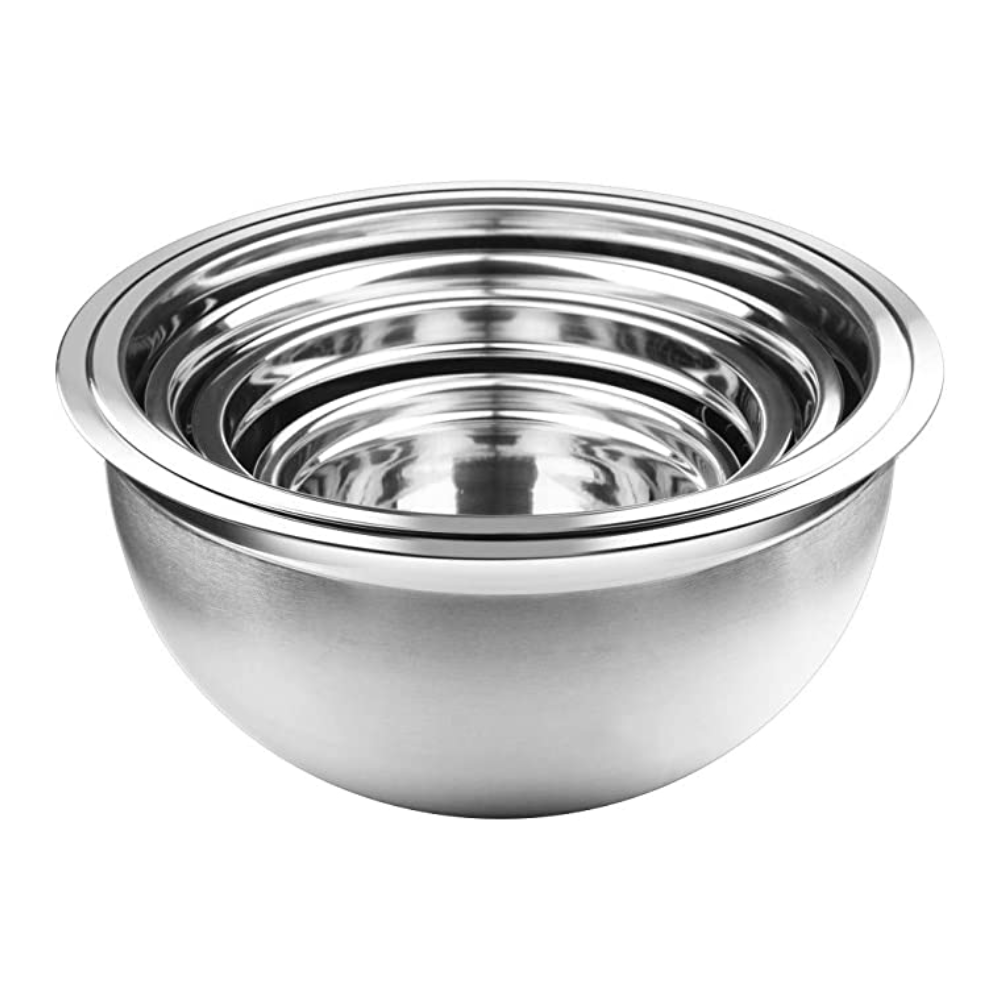Juego de 4 Bowls para Cocina Bowl de Acero Inoxidable Repostería - Imagen 3