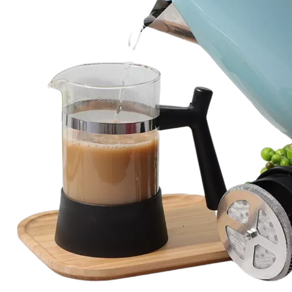 Cafetera Prensa francesa 600 ml Negra - Imagen 2