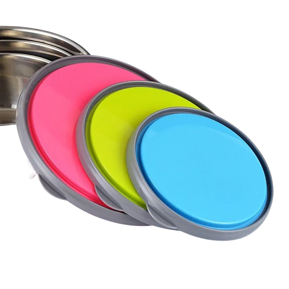Juego de 3 Tazones con tapa Recipiente Contenedor - Imagen 4