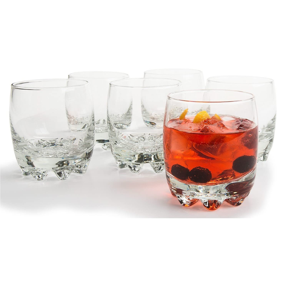 Juego de 6 Vasos Tequileros Muela Vidrio - Imagen 4