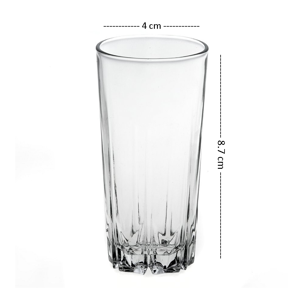 Juego de 6 Vasos Shot Tequilero labrados 60 ml - Imagen 4
