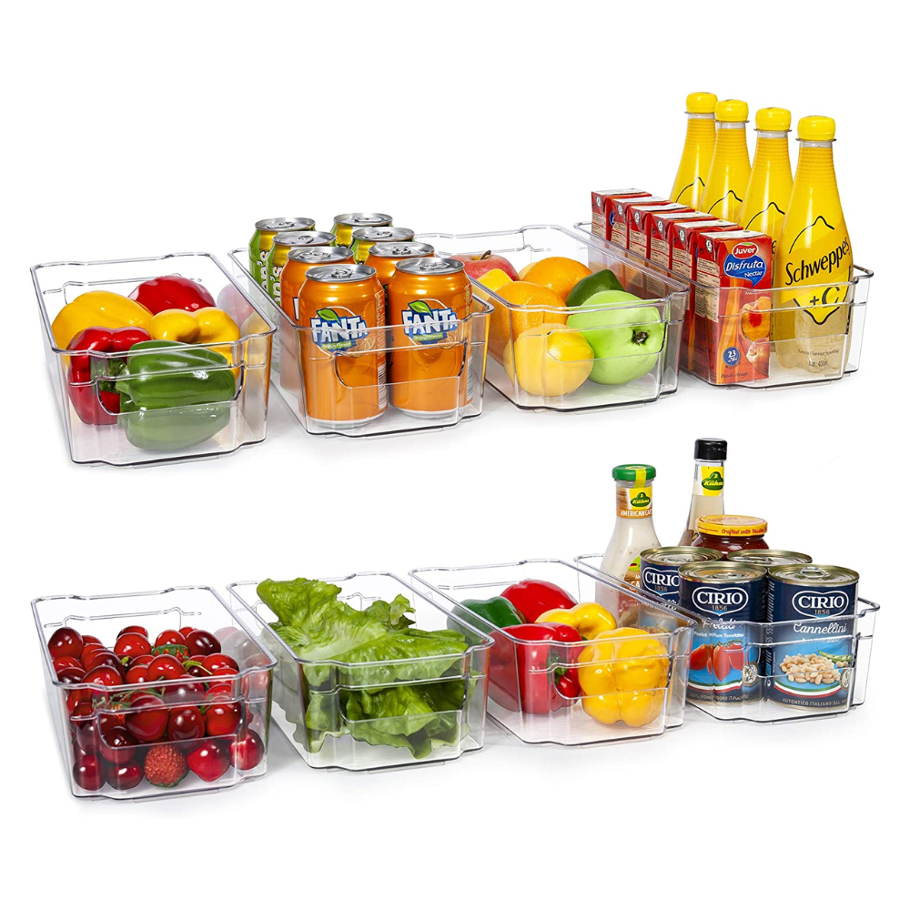 Set x 3 Organizadores de Refrigerador Multiusos con Agarradera