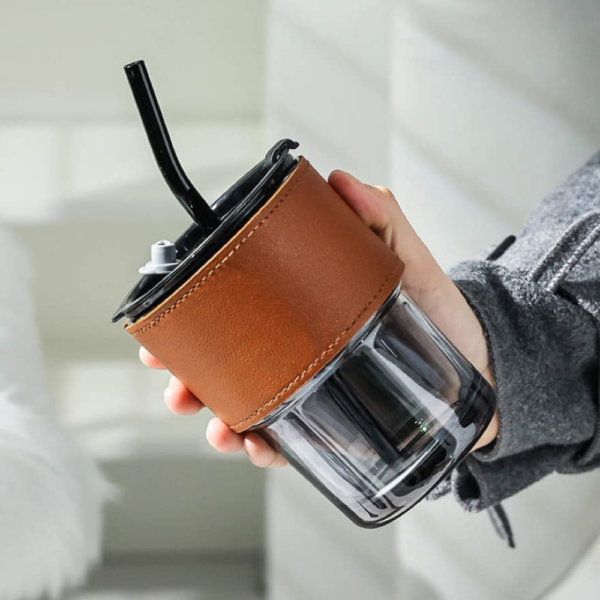 Taza de Vidrio para Café con Sorbete 400 ml - Imagen 3