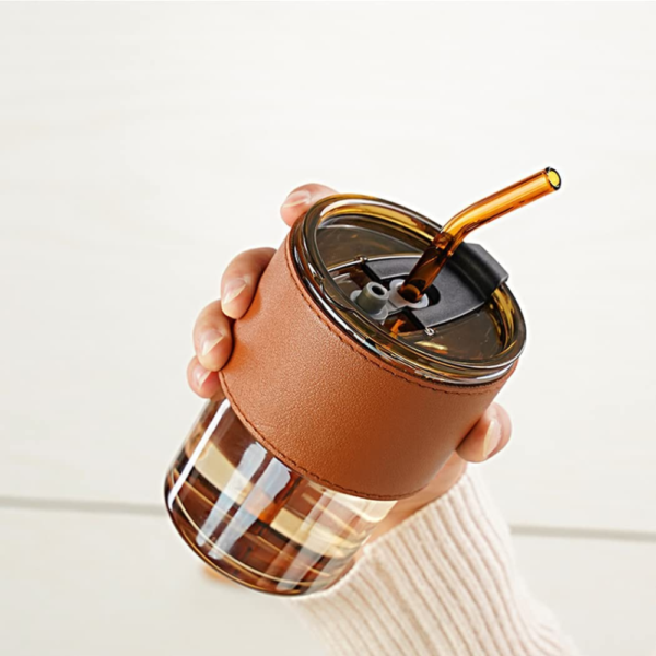 Taza de Vidrio para Café con Sorbete 400 ml - Imagen 5