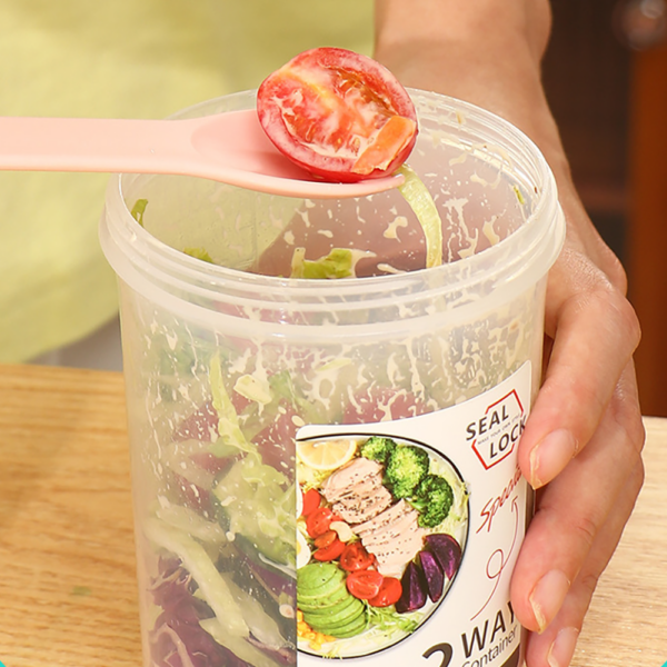Contenedor de Plástico Cilindrico 560 ml - Imagen 4