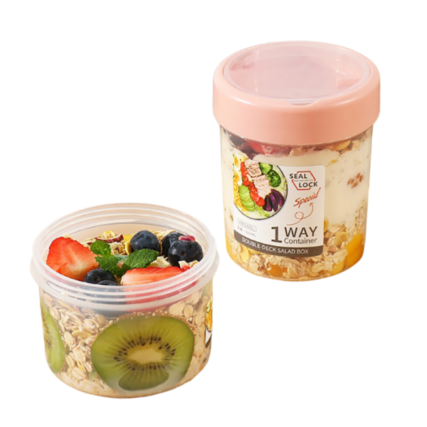 Contenedor de Plástico Cilindrico 560 ml - Imagen 5