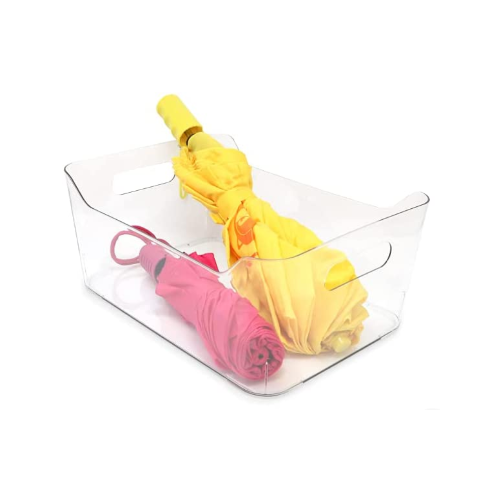 Organizador Multiusos de Acrílico Liso Mediano con Agarradera - Imagen 4