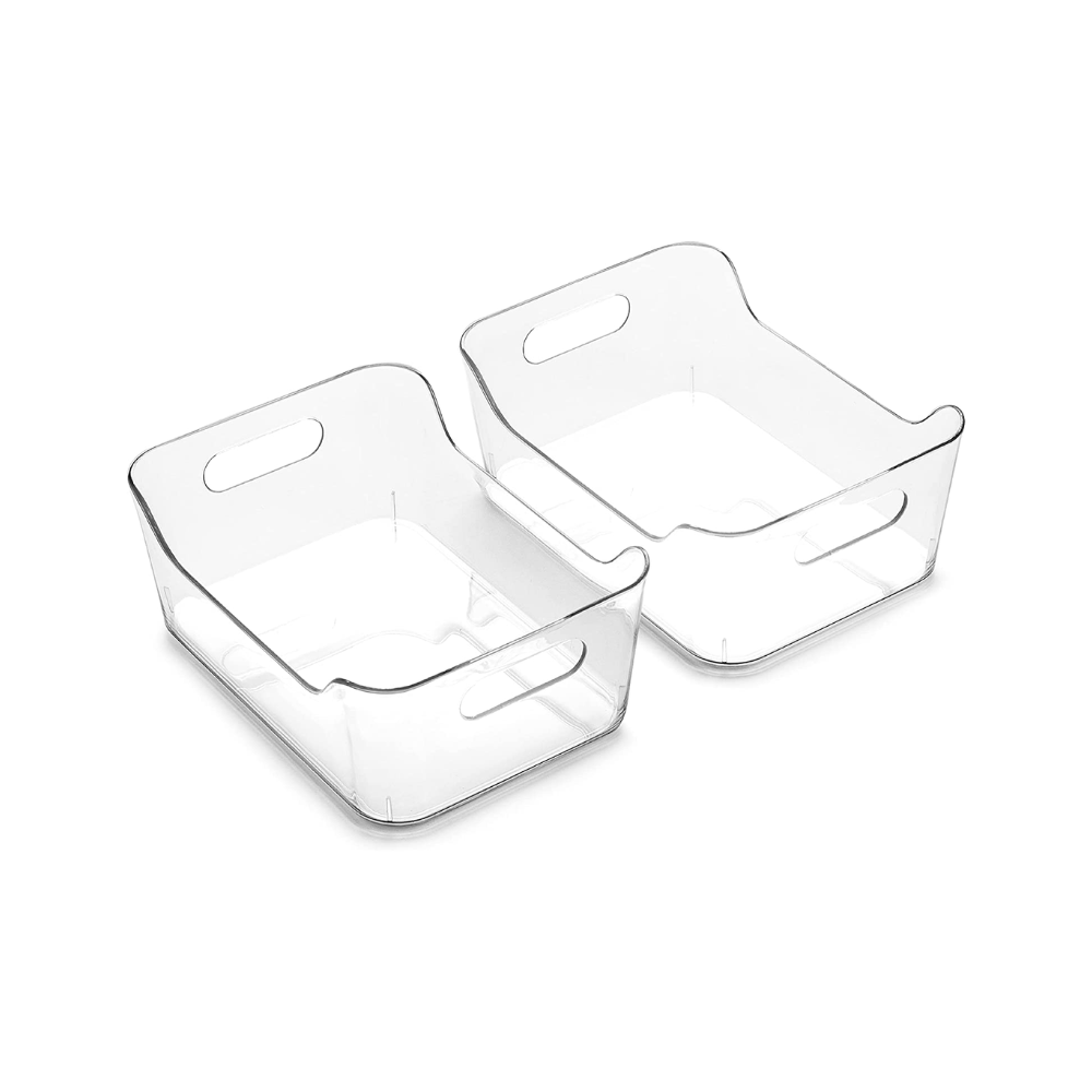 Organizador Multiusos de Acrílico Liso Mediano con Agarradera - Imagen 2