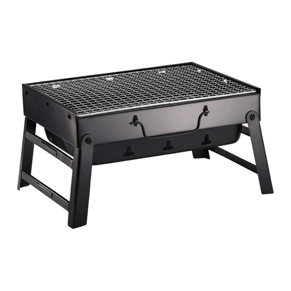 Parrilla a Carbón Plegable Portátil Picnic Jardín Terraza Camping - Imagen 2
