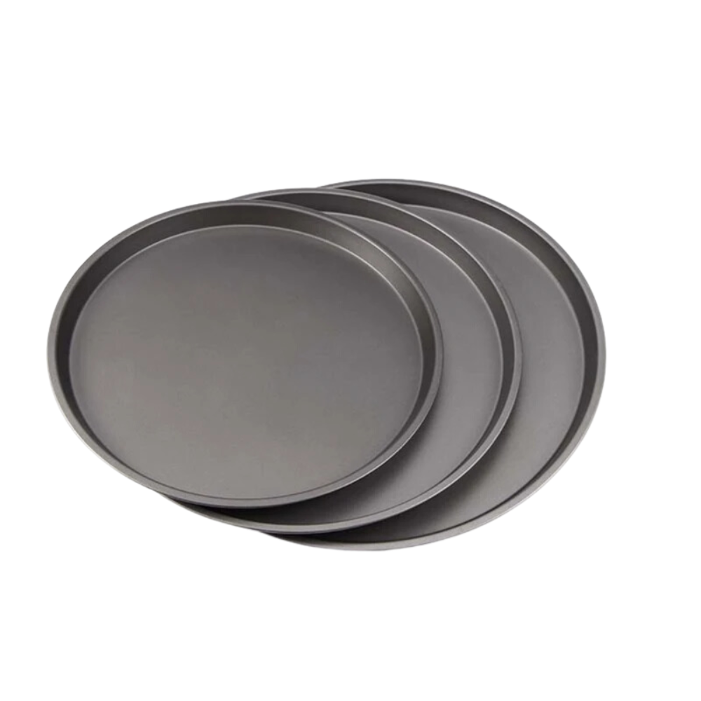 Set de 3 Moldes Antiadherente de Repostería para hacer Pizza - Imagen 5