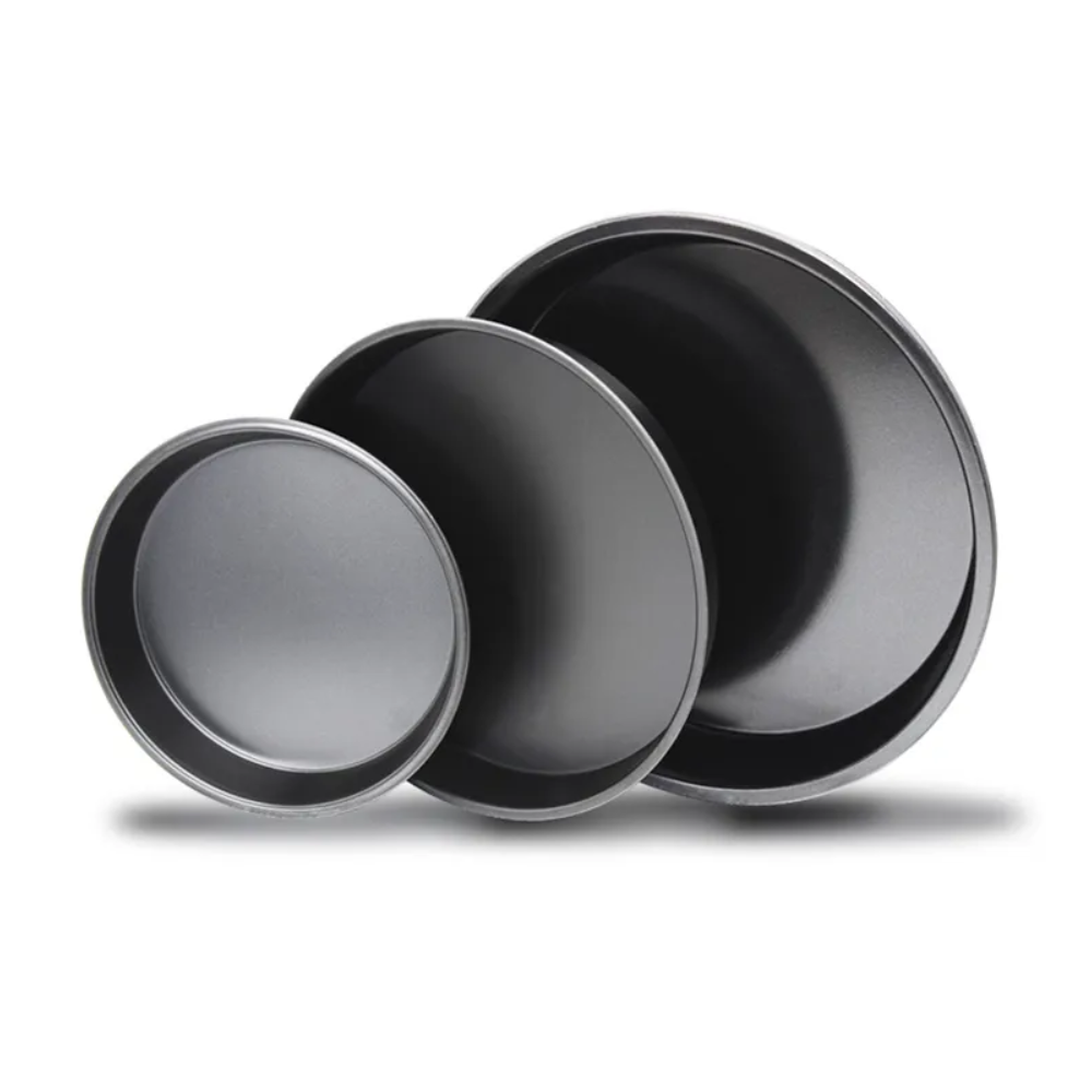 Set de 3 Moldes Antiadherente de Repostería para hacer Pizza