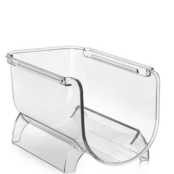 Soporte organizador de plástico para botellas de agua y refrigerador - Imagen 6