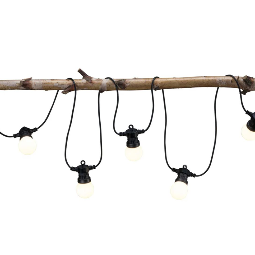 Guirnalda de Luces bombillas Blancas para Exterior Decorativa 5mt - Imagen 2