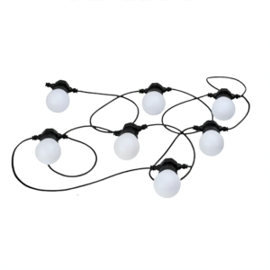 Guirnalda de Luces bombillas Blancas para Exterior Decorativa 5mt