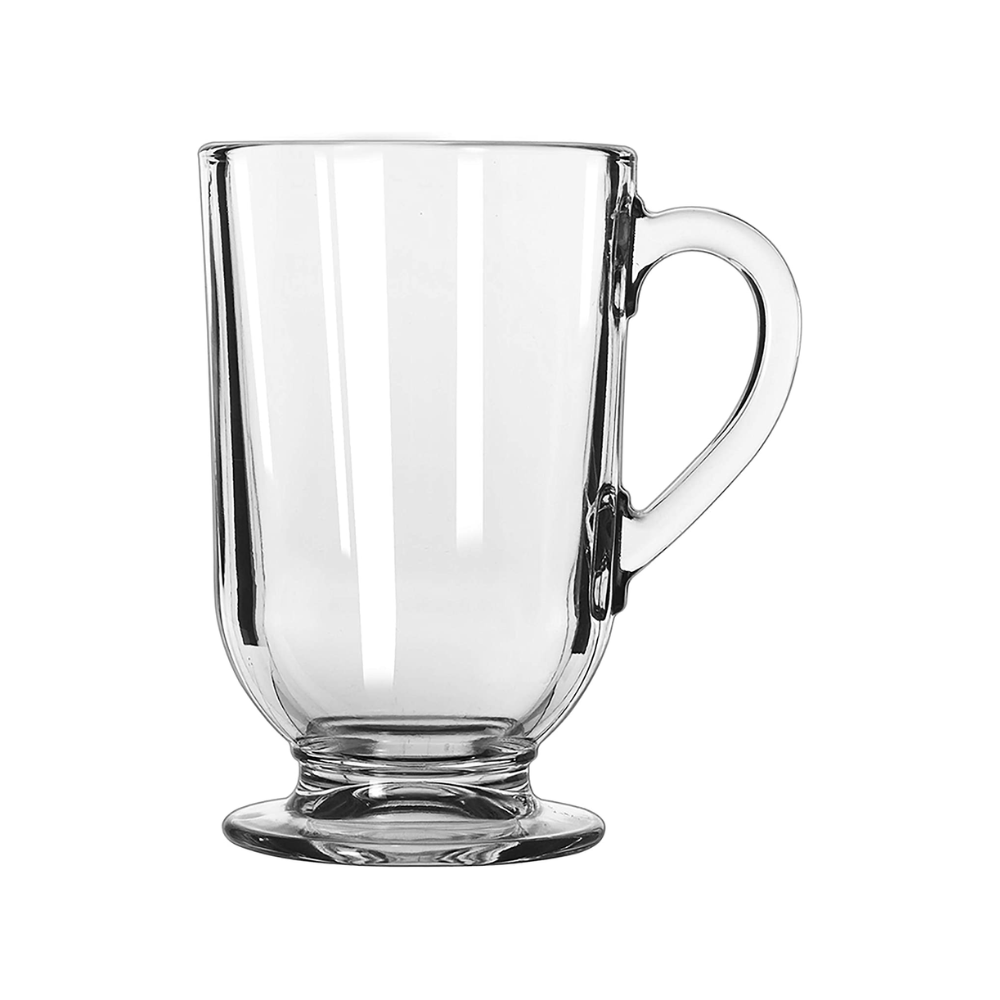 Juego de 6 Tazas de Vidrio para Café 350 ml