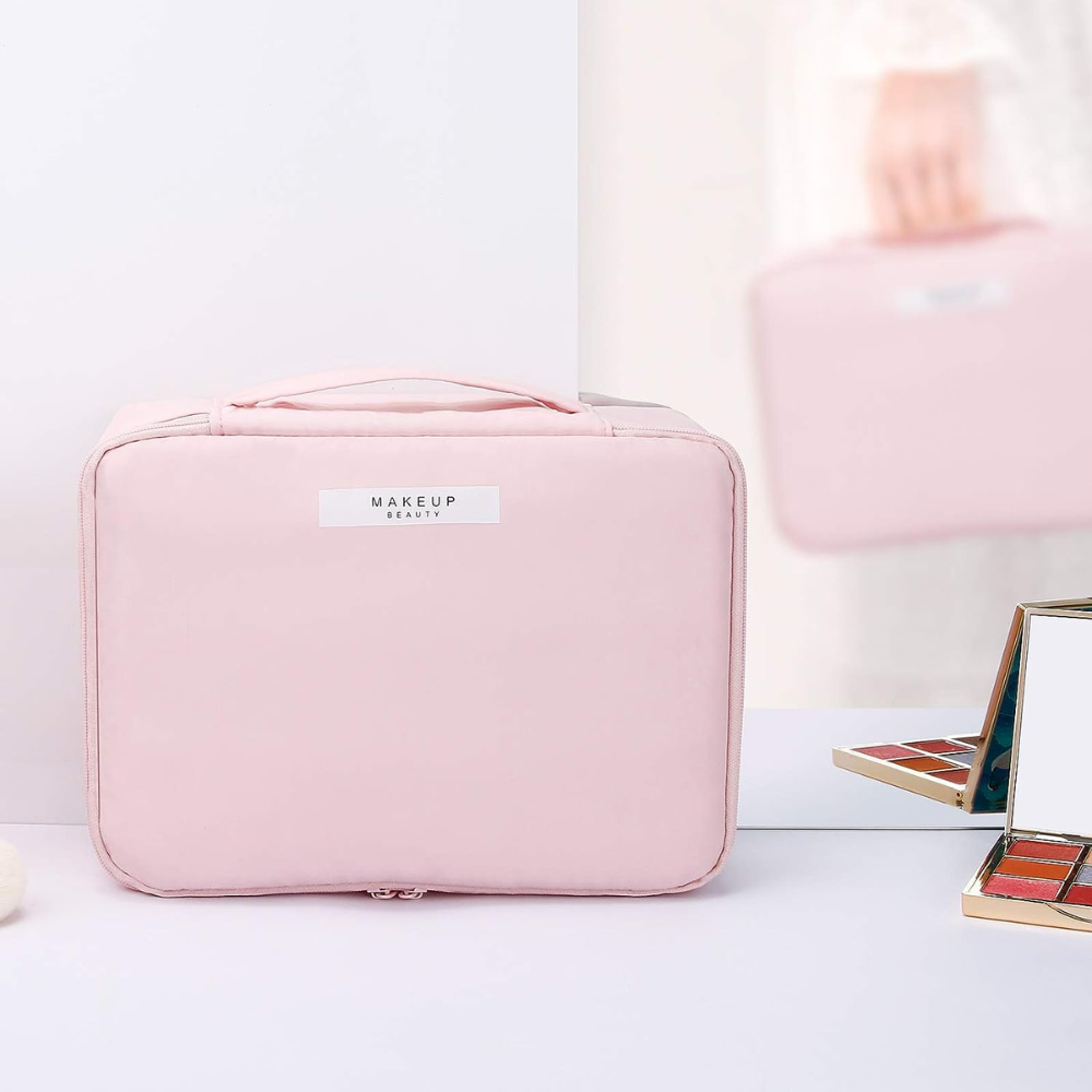 Estuche Neceser Porta Cosméticos 2 Piezas con Asa