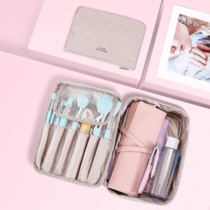 Estuche Neceser Porta Cosméticos 2 Piezas con Asa