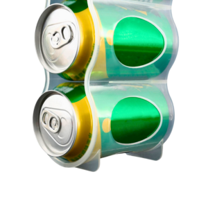 Soporte Organizador de Latas Plástico para Refrigerador