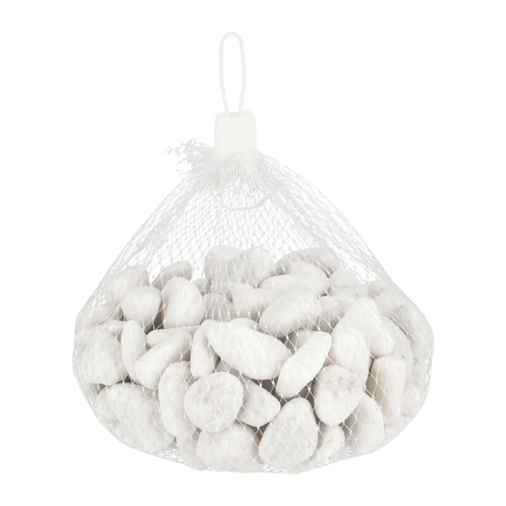 Piedras Blancas Decorativas Grava Natural