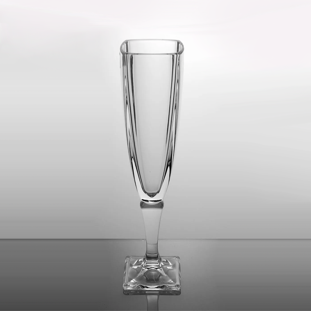 Set de 6 Copas Champagne Forma Flauta 140ml - Imagen 3