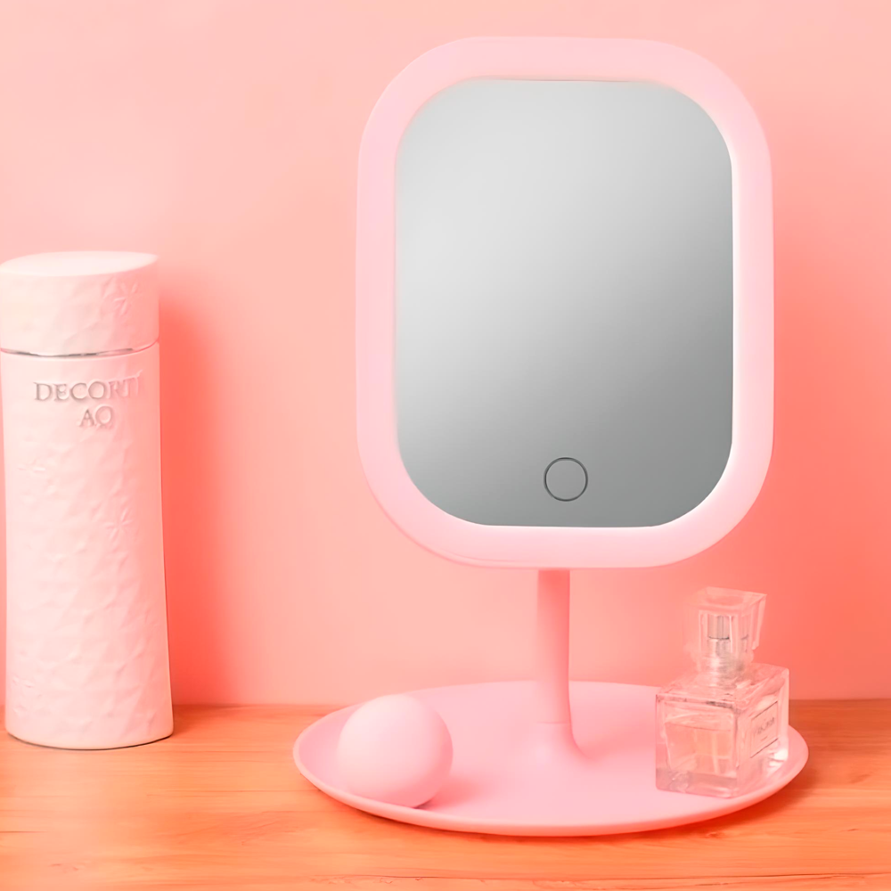 Espejo con Luz Led Táctil para Maquillaje - Imagen 2