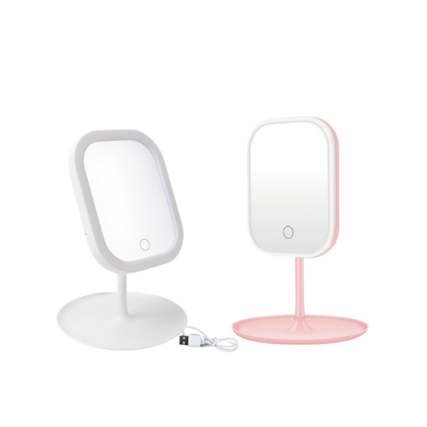 Espejo con Luz Led Táctil para Maquillaje