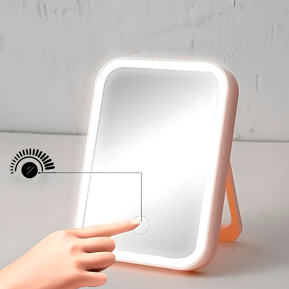 Espejo con Luz Led Táctil para Maquillaje - Imagen 4