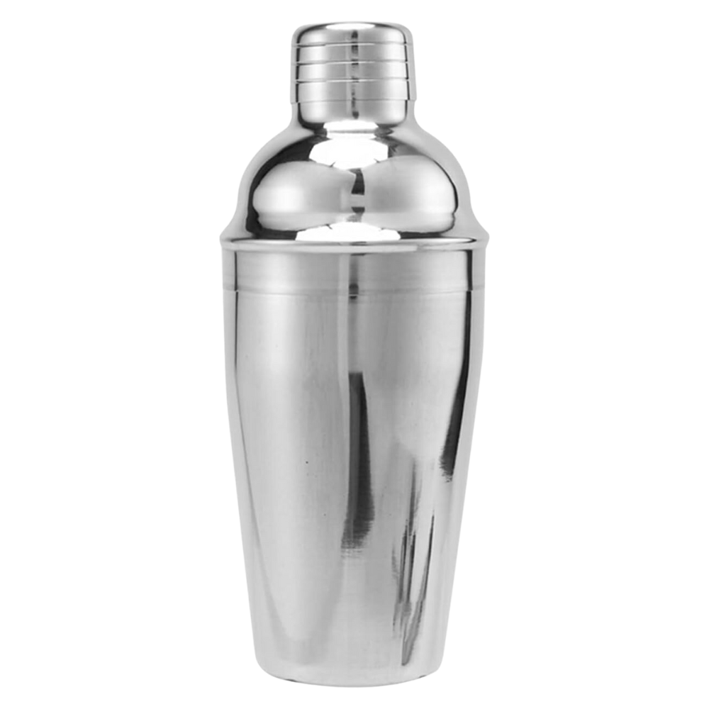 Coctelera para Bar de Acero Inoxidable 3 Cuerpos Plata