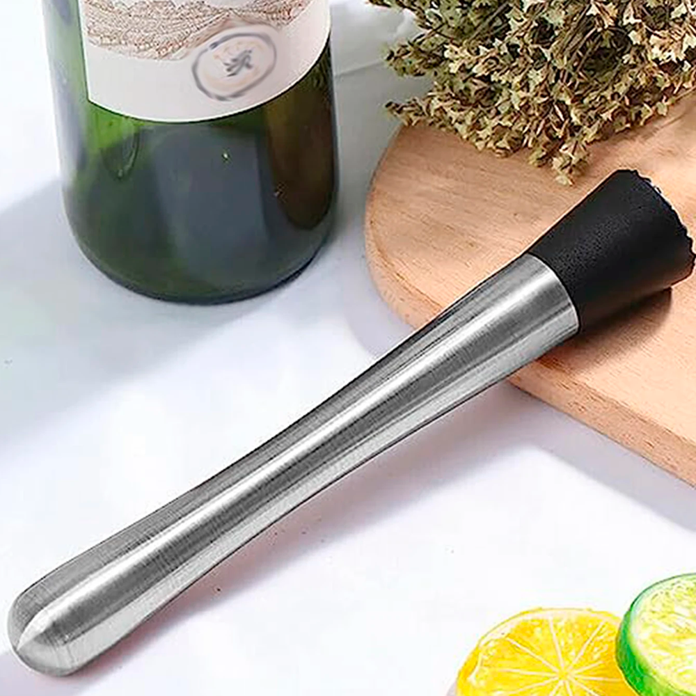 Mortero de Bar Acero Inoxidable para Coctel - Imagen 4