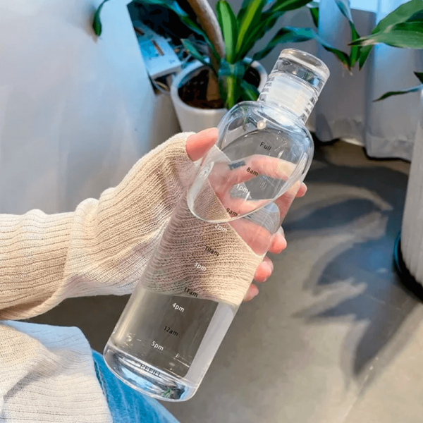 Botella para Agua de Plástico Transparente 500 ml - Imagen 3
