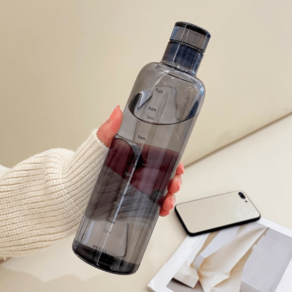 Botella para Agua de Plástico Transparente 500 ml - Imagen 2