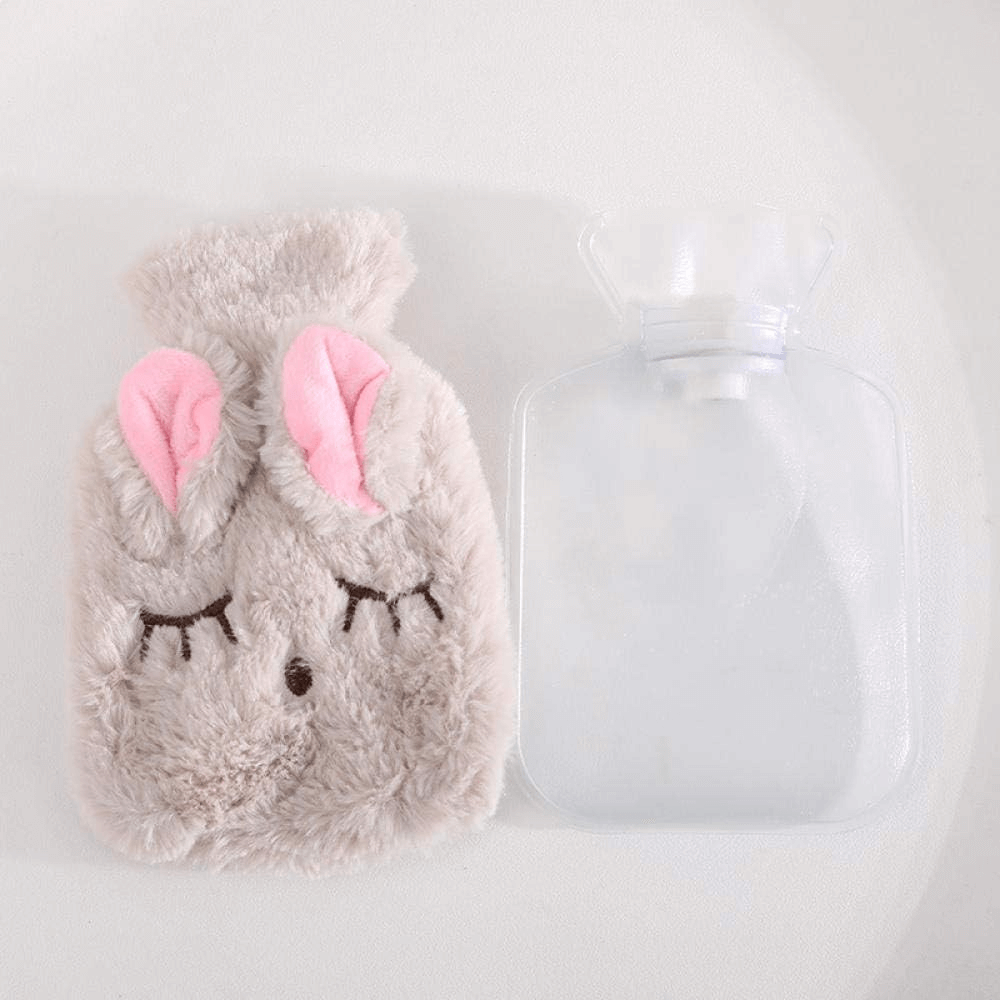 Pack de 2 bolsas para agua caliente con funda tipo felpa - Imagen 4