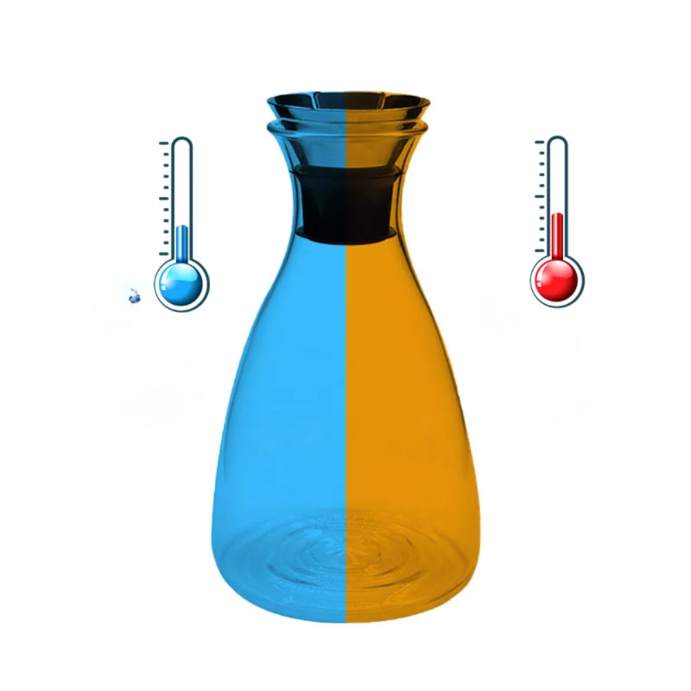 Jarra de Vidrio Base Ancha Recta con Tapa Acero Hermética 1500ml - Imagen 6