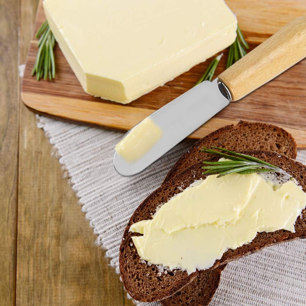 Set de 3 Mini Cuchillos para Queso con Mango de Madera - Imagen 3