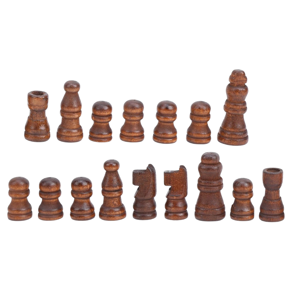 Juego de Ajedrez 3 en 1 Tablero Plegable - Imagen 9