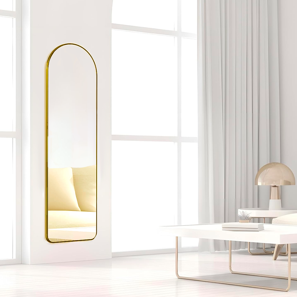 Espejo de Pie Cuerpo Entero Arco para Decoración - Imagen 2