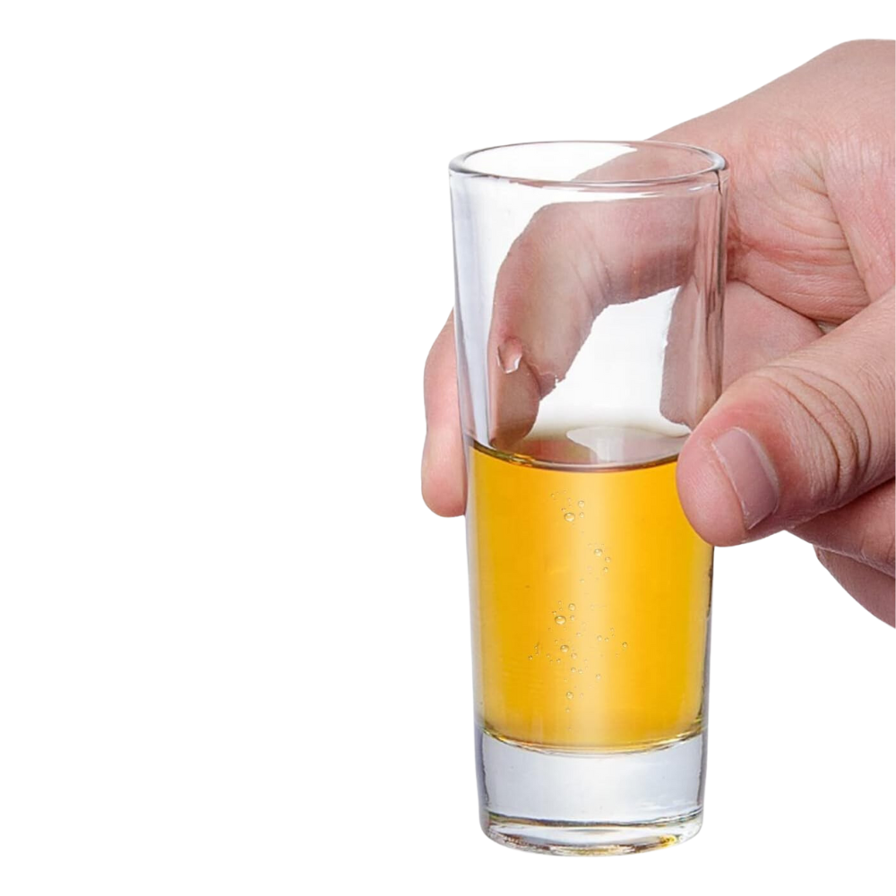 Juego de 6 Mini Copas de Shot Tequila Recto