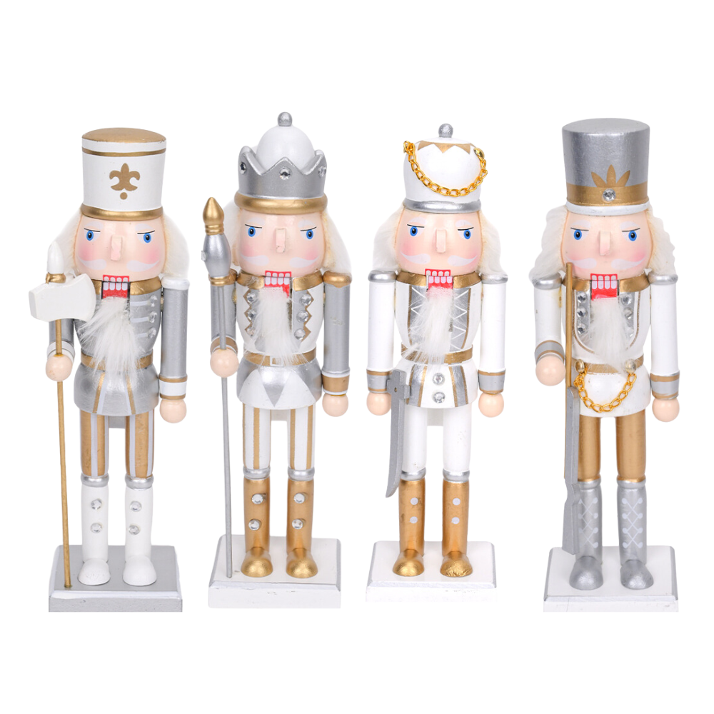 Cascanueces Navideño de Madera 25 cm