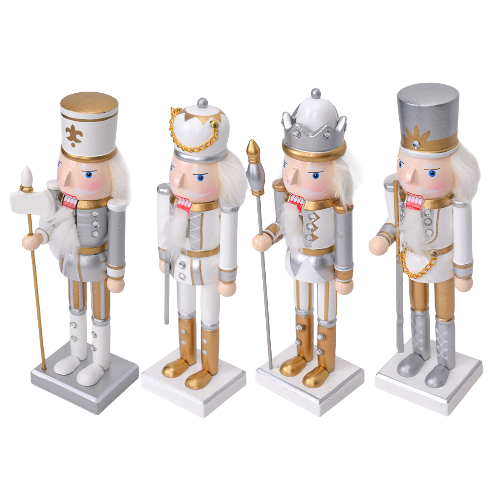 Cascanueces Navideño de Madera 25 cm - Imagen 2