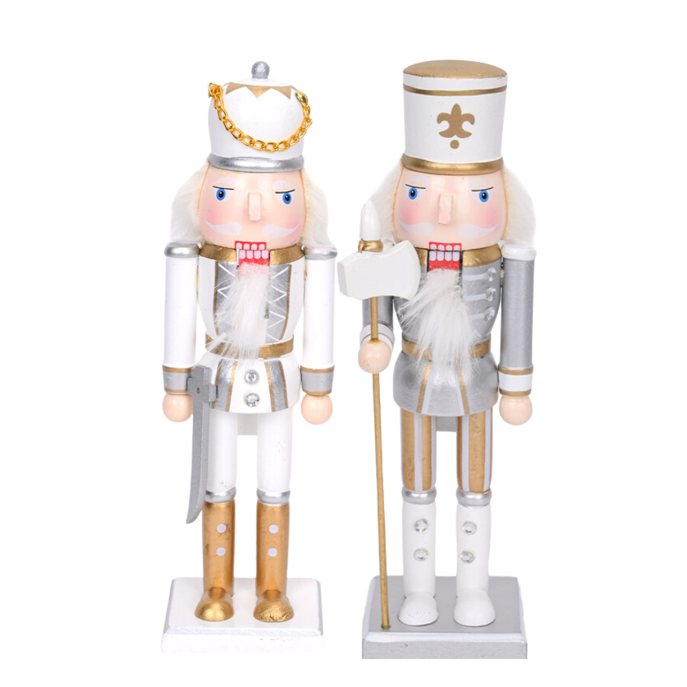 Cascanueces Navideño de Madera 25 cm - Imagen 3