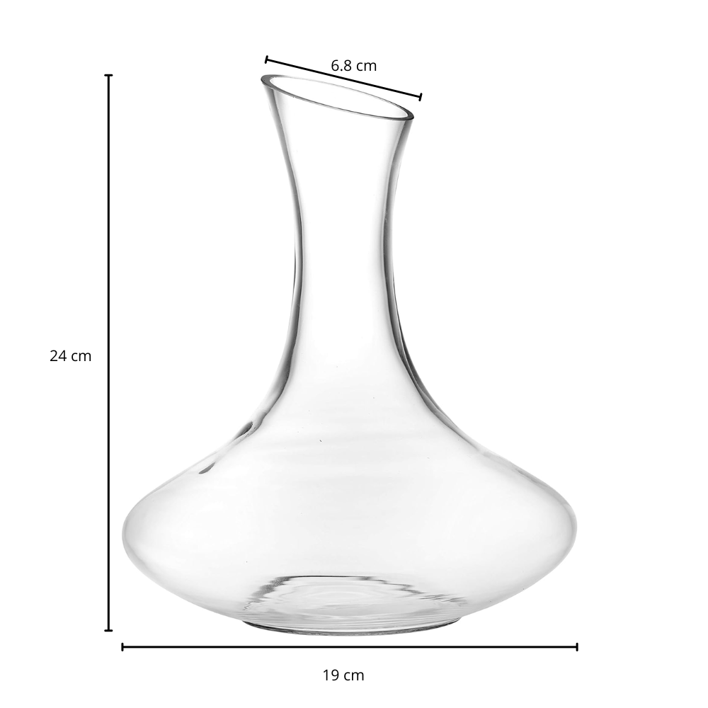 Decantador Jarra de Vidrio para Vino 1500 ml - Imagen 7