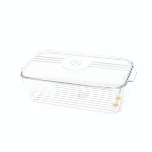 Caja de Almacenamiento Alta para Refrigerador con Drenaje 15 cm