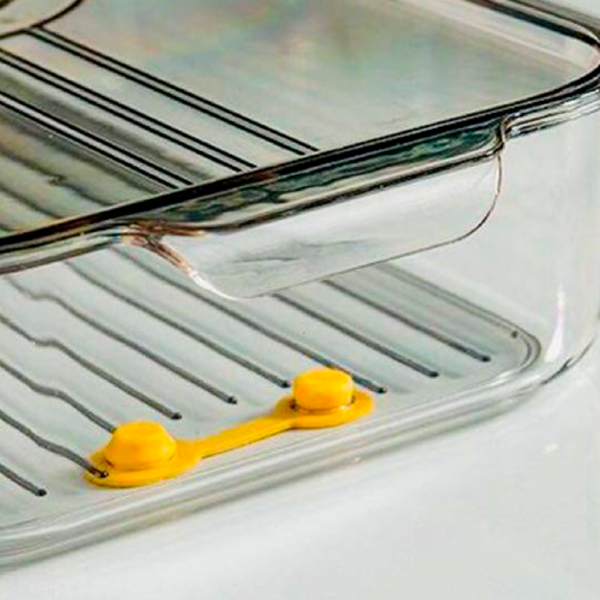 Caja de Almacenamiento Baja para Refrigerador con Drenaje 15 cm - Imagen 3