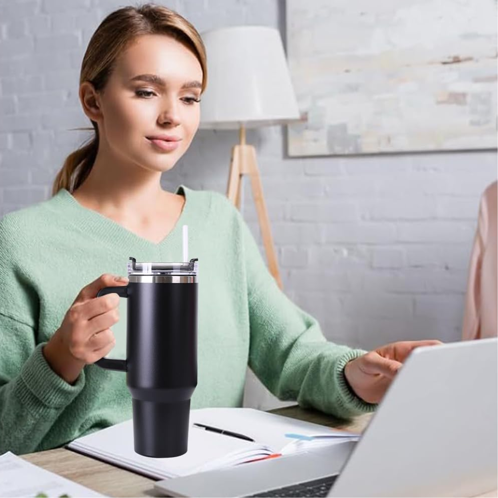 Taza Termo de Acero Inoxidable Tumbler 1100 ml - Imagen 2