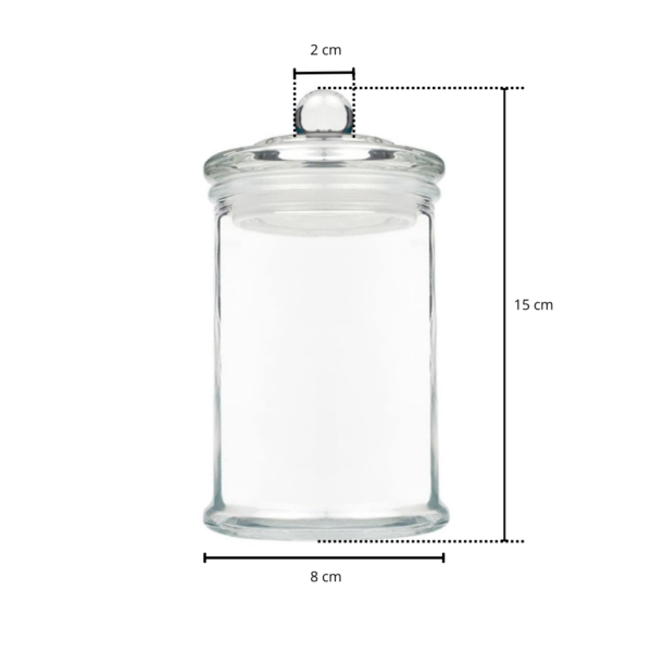 Tarro de Vidrio Hermético Multiuso 350 ml - Imagen 6
