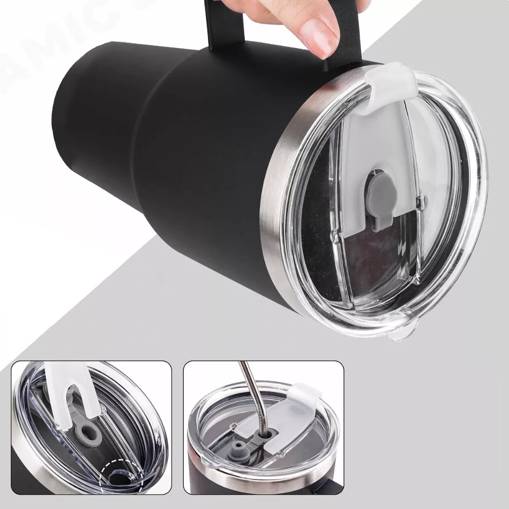 Taza Termo de Acero Inoxidable Tumbler 1100 ml - Imagen 4