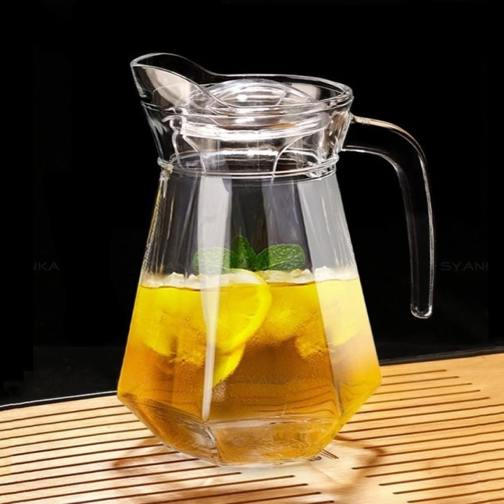 Jarra de Vidrio con Tapa Acrílica 1400 ml - Imagen 3